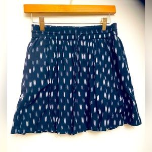 Madewell Navy Mini Skirt
